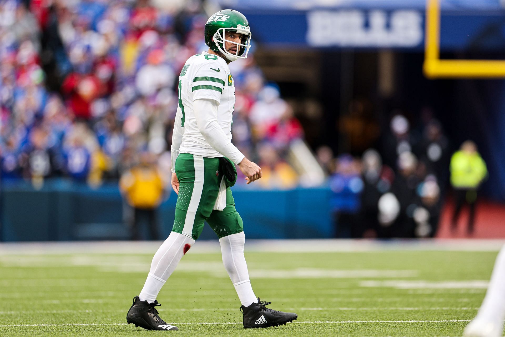 Former New York Jets QB Aaron Rodgers. (Credits: Getty)